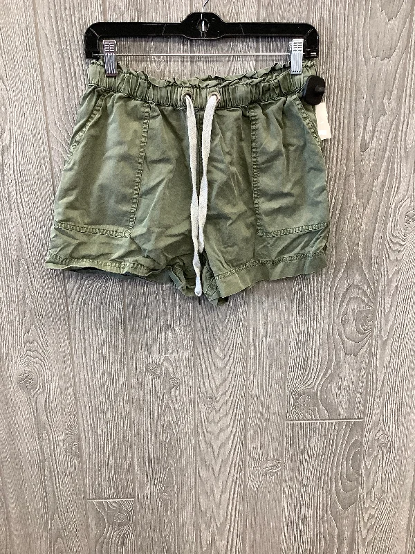 Green Shorts Aerie, Size 8