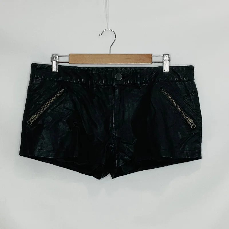 Black Denim Shorts We The Free, Size 12