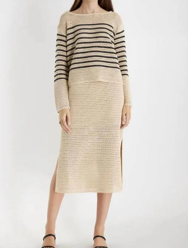 The Sofie Skirt In Cream