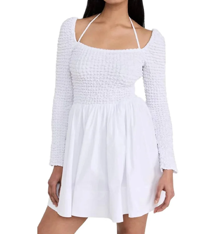 Cassidy Mini Dress In White