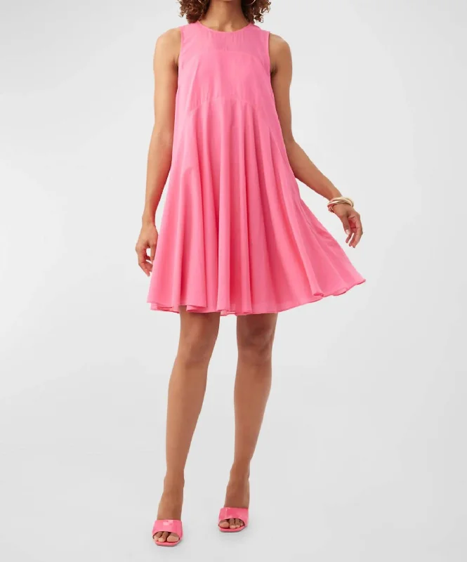 Mauvie Mini Dress In Pink Paradise