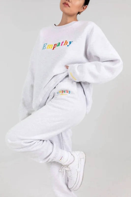 Empathy Always Sweatpants In Grey